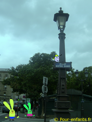 photo du pont Notre Dame Paris